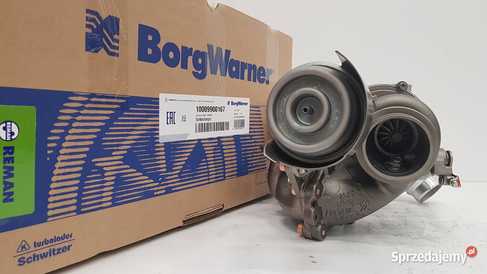 Turbosprężarka BorgWarner KKK 10009900167 dostawcze mazowieckie Siedlce