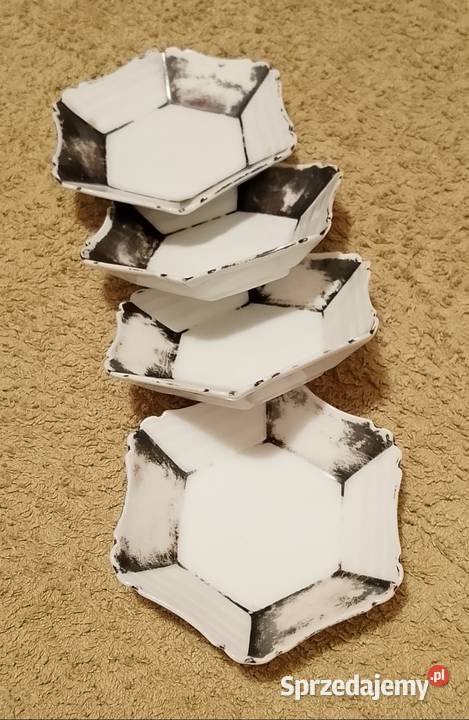 4 stare miseczki Volkstedt ok 19151934 porcelana