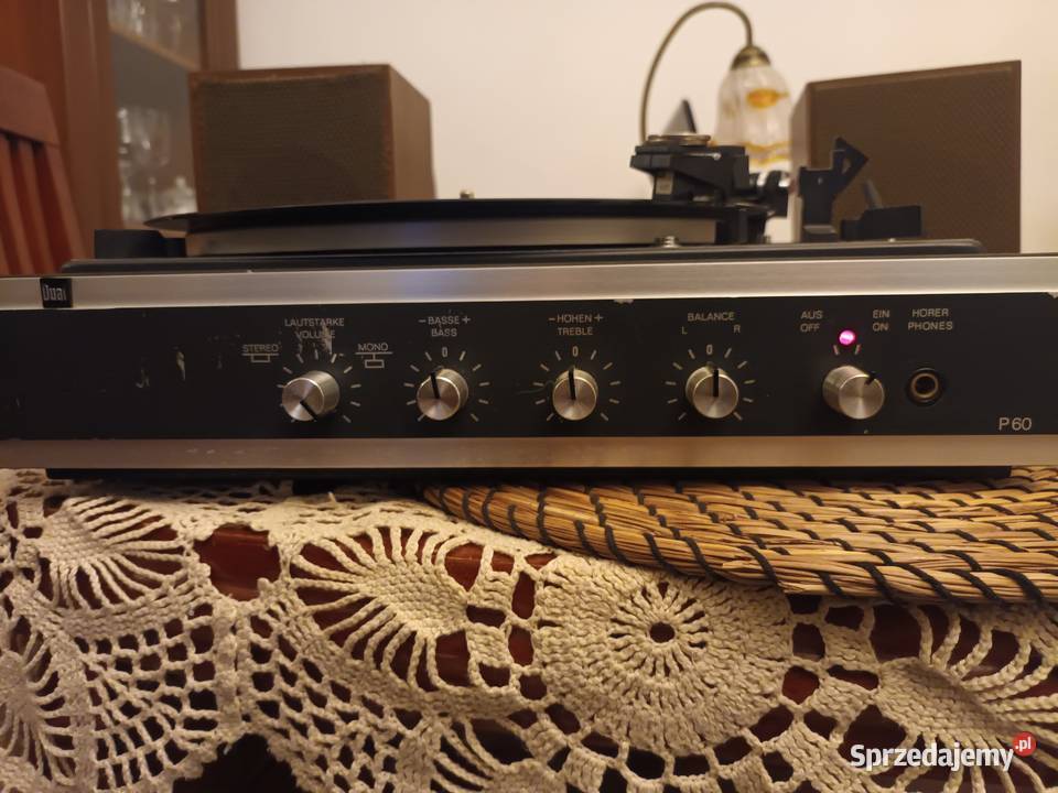 Dual P 60 1214 Gramofon automat z wzmacniaczem Tychy