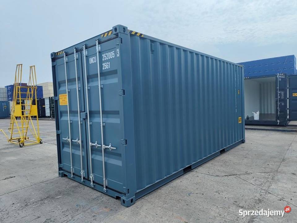 Kontener morski 20HC DD double door NOWY One Way Łańcut