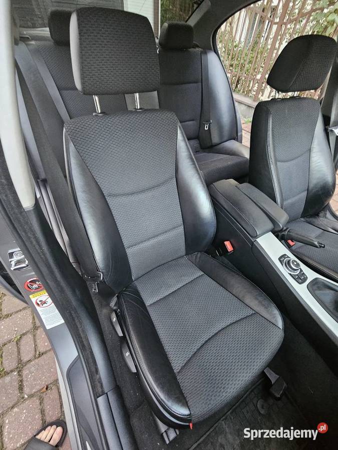 Wnętrze BMW e90 LCI półskóry Lublin