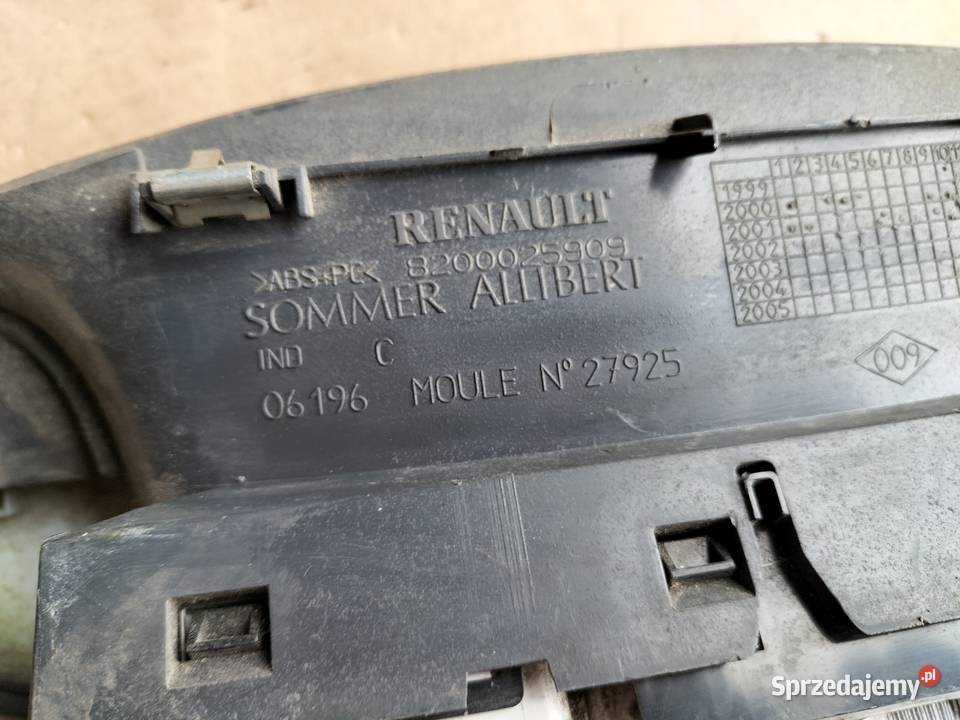 WYŚWIETLACZ RADIA P8200002604A Laguna II 2 Kamień-Kolonia