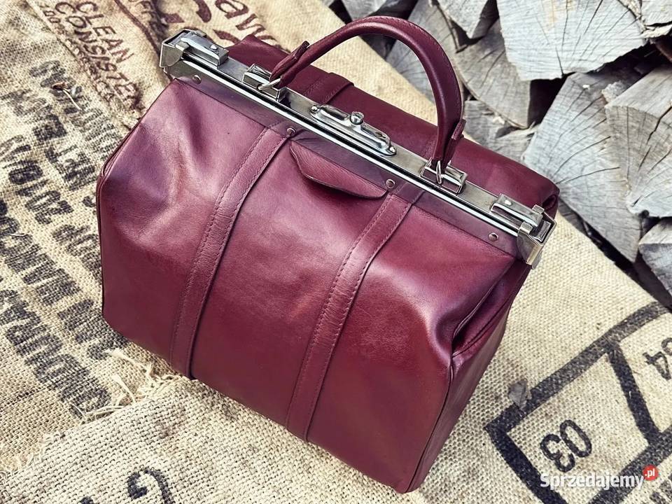 Kuferek lekarski vintage pełnej renowacji lata 26cm Warszawa sprzedam