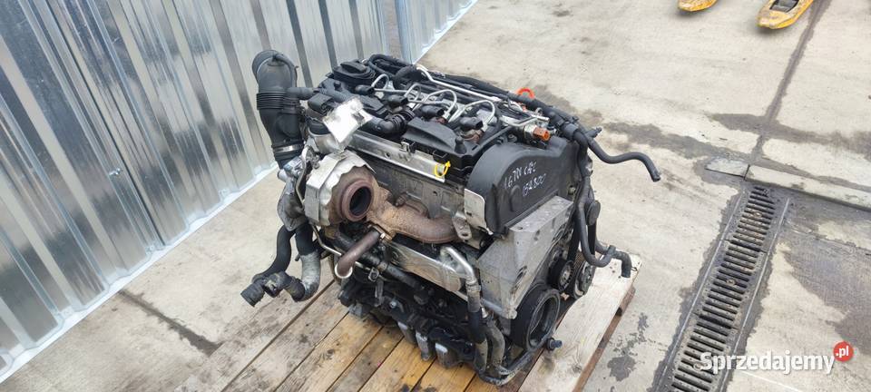 SILNIK KOMPLETNY AUDI VW SEAT SKODA 16 TDI CAYC śląskie
