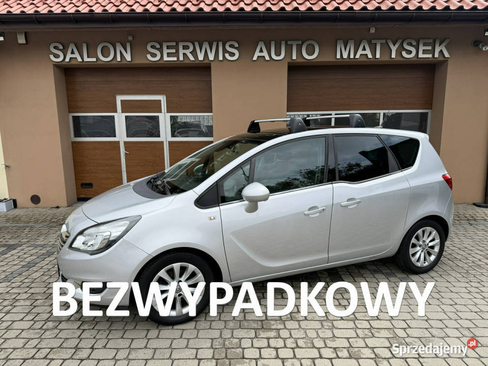 Opel Meriva 14 TURBO 120 Klimatronik Navi Meriva Meriva śląskie Orzech