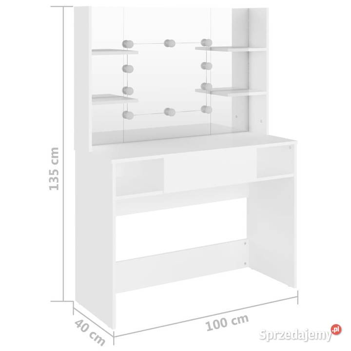 Stolik do makijażu z oświetleniem LED 100x40x135 Warszawa