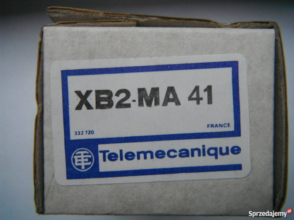 Przycisk sterowniczy tablicowy XB2MA41 czerwony Produkcja Chlewiska