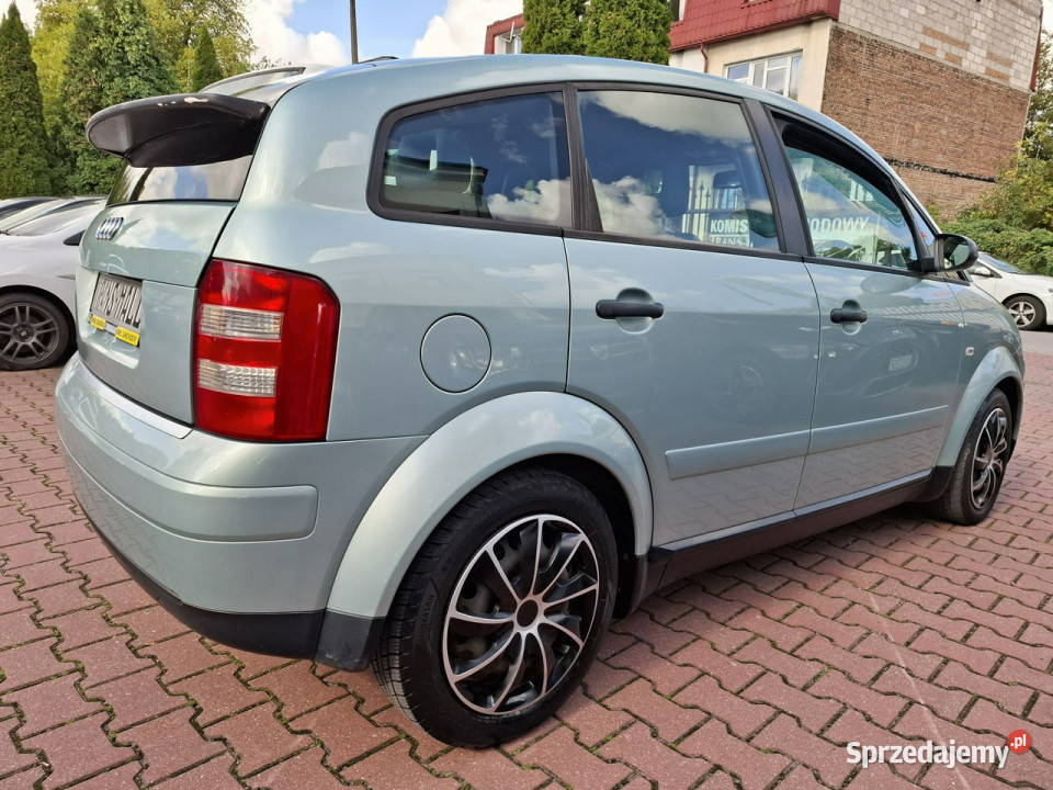 Audi A2 Oryginalny Przebieg 193 Klima Grzane lakier metallic Lublin