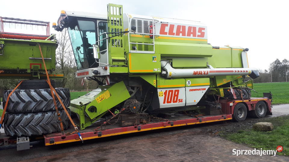 Claas Dominator Mega Piaski