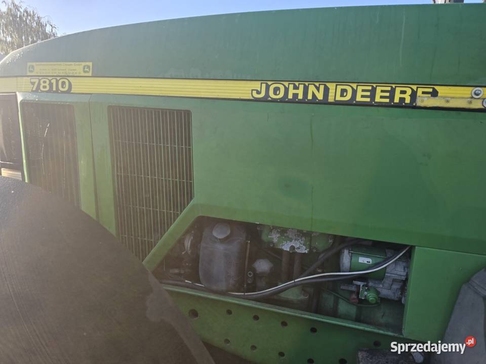 Traktor john deere 7810 Łódź