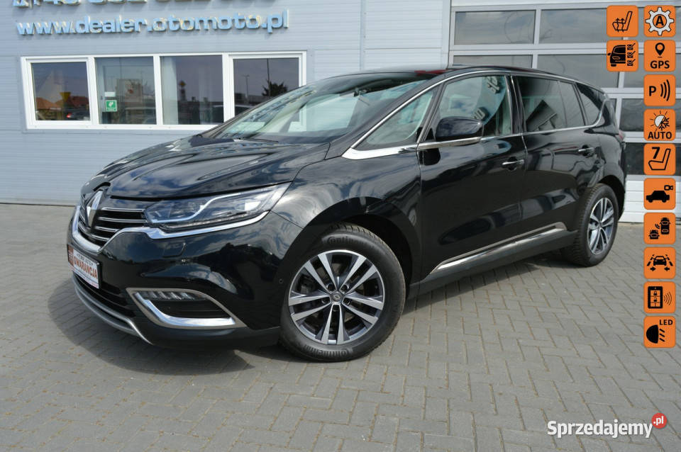 Renault Espace 20 dci Automat 7osób Full LED lakier metallic lubelskie Hrubieszów