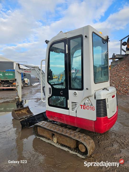 Takeuchi tb016 Koparka gasienicowa Minikoparka Cieszyn