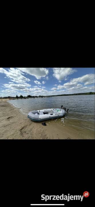 Ponton Intex Mariner 4 Silnik Volt Zefir 75 lbs Kielce