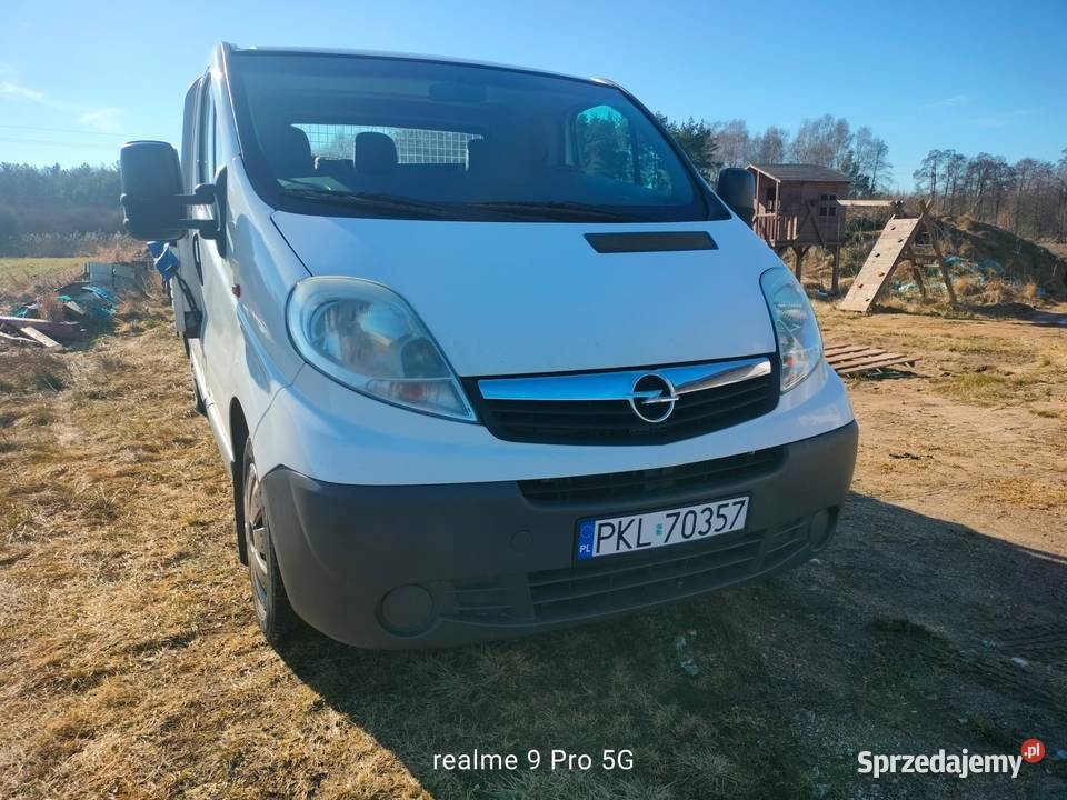 Opel Vivaro zarejestrowany 20 CDTI pickup nie wielkopolskie sprzedam