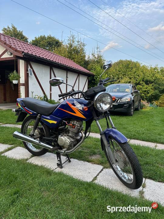 Motocykl Honda CG 125 2002 5500 czterosuwowy Szczecin sprzedam