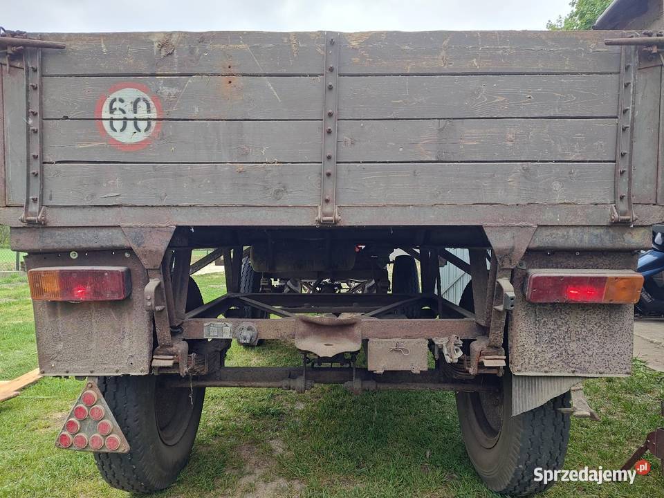 Przyczepa d44b w oryginale super stan nieuszkodzony łódzkie Łowicz