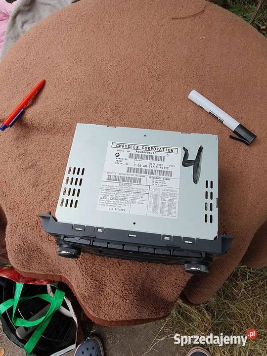 Radio Dodge Charger 5064067AD P05064067AD sprzedam