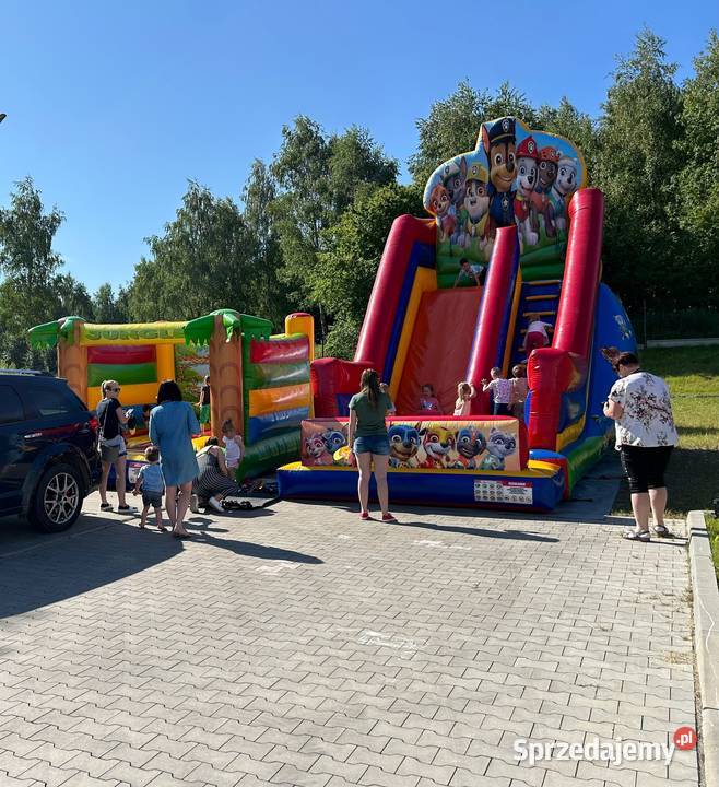 Wynajem Dmuchanej zjeżdżalnizamekwata cukrowa Kraków