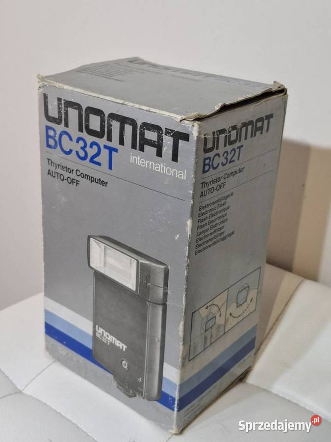 Lampa błyskowa Unomat do aparatu fotograficznego