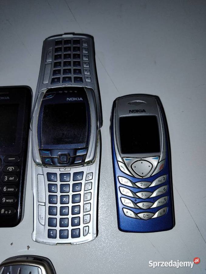 Zestaw Uszkodzonych Telefonów Komórkowych NOKIA lubuskie