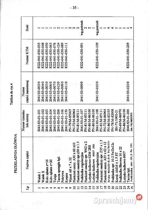 Rozsiewacz nawozów N041 N0411 N0412 instrukcja Stalowa Wola