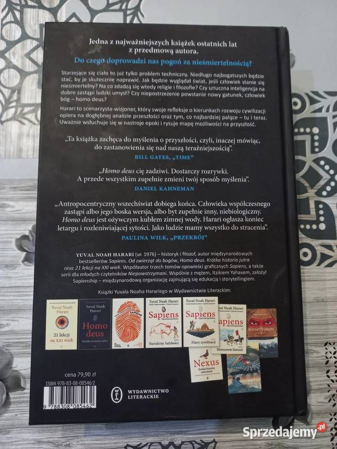 Homo Deus książka Stara Rokitnia