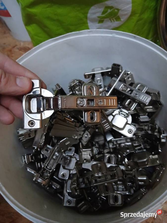 Zawiasy do mebli kompletne regulowane ok 50 70 mazowieckie Radzymin