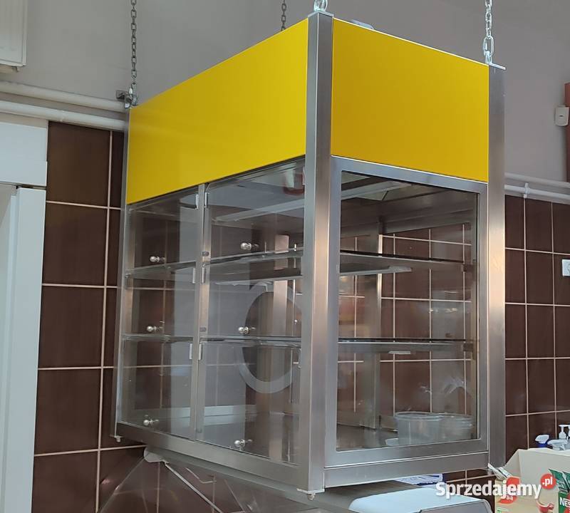 Witryna chłodnicza 4stronna wisząca stojąca Połomia