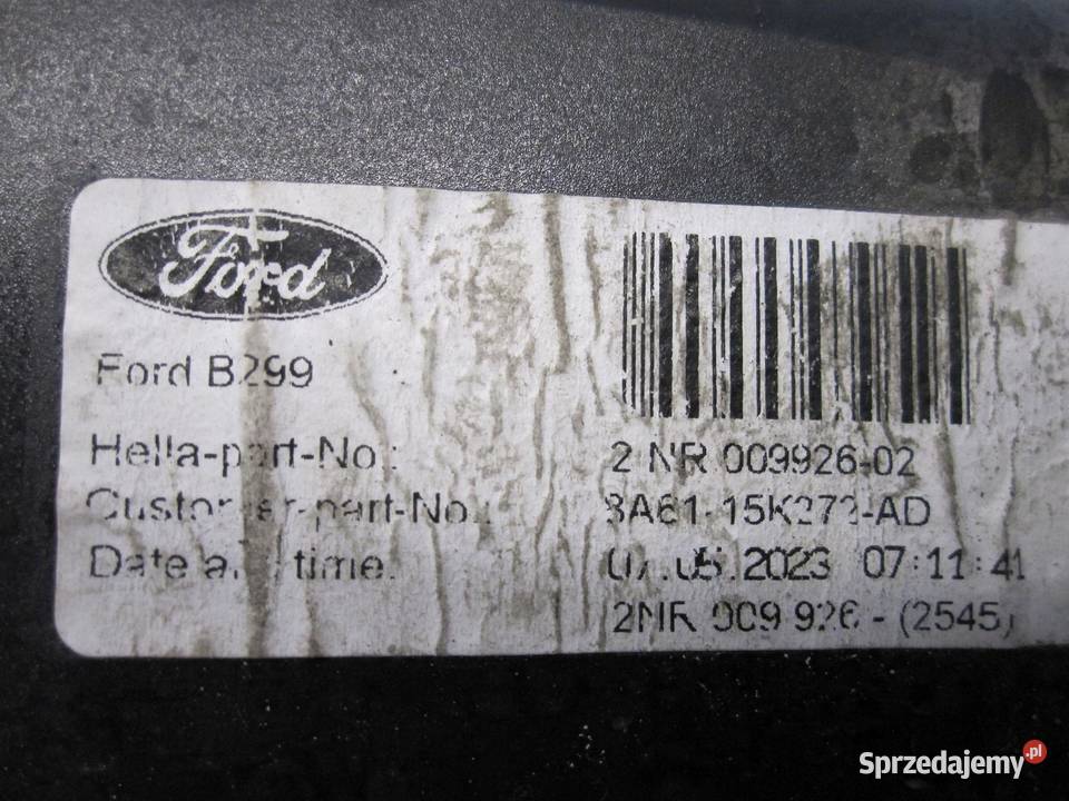 FORD FIESTA MK7 VII lampa prawa tył 8A6115K272AD świętokrzyskie sprzedam