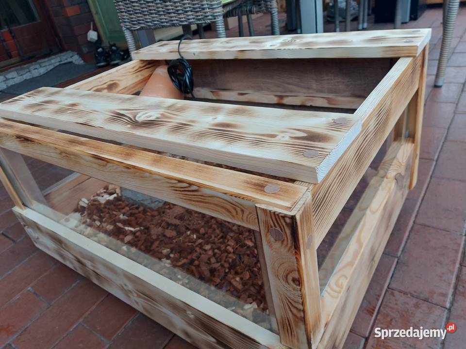 Terrarium rzemieślnicze żółwia lądowego Opole