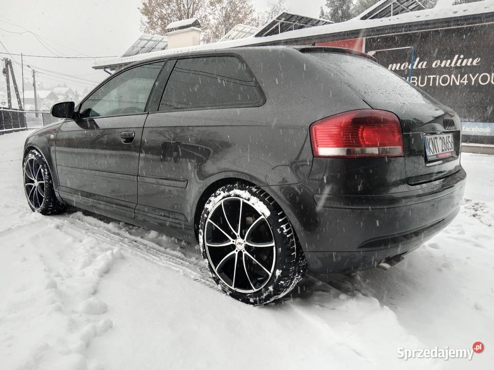 Sprzedam audi a3 8 p 20tdi 2007 r stan igła Myślenice