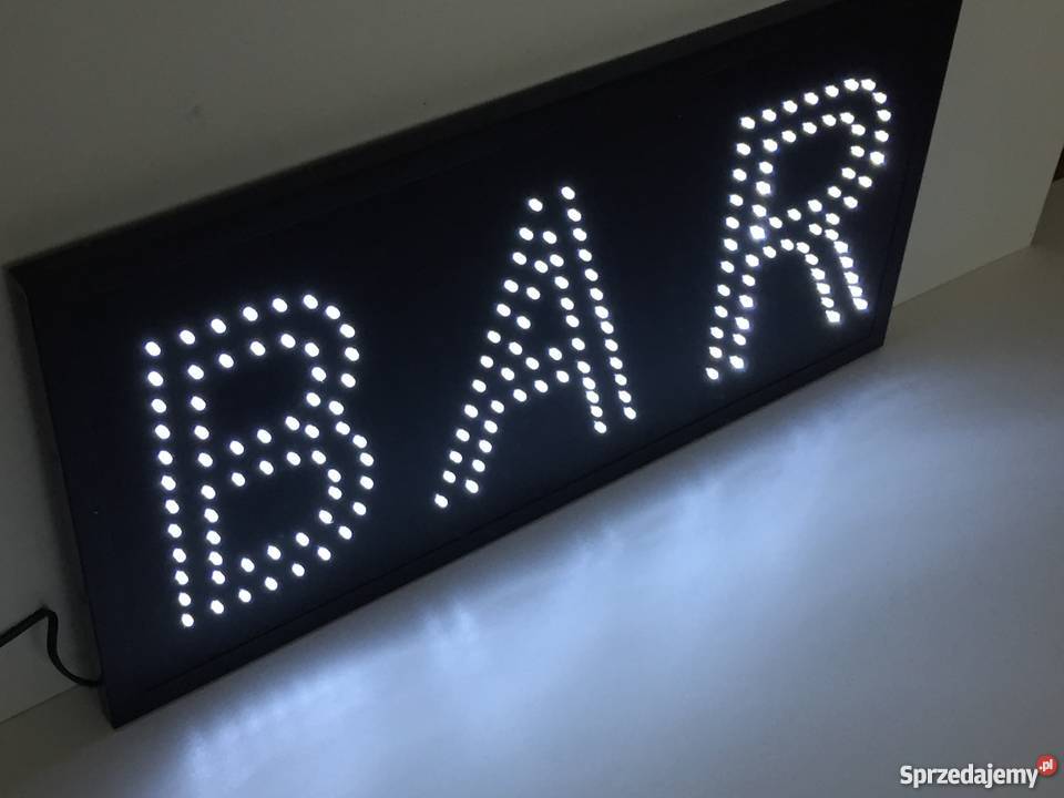 BAR reklama diodowa szyld 70x30 nowa PRODUCENT Pomiechówek