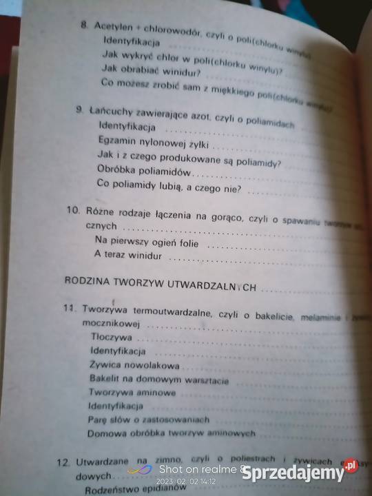 Z tworzywami sztucznymi na ty Sękowski książki Warszawa