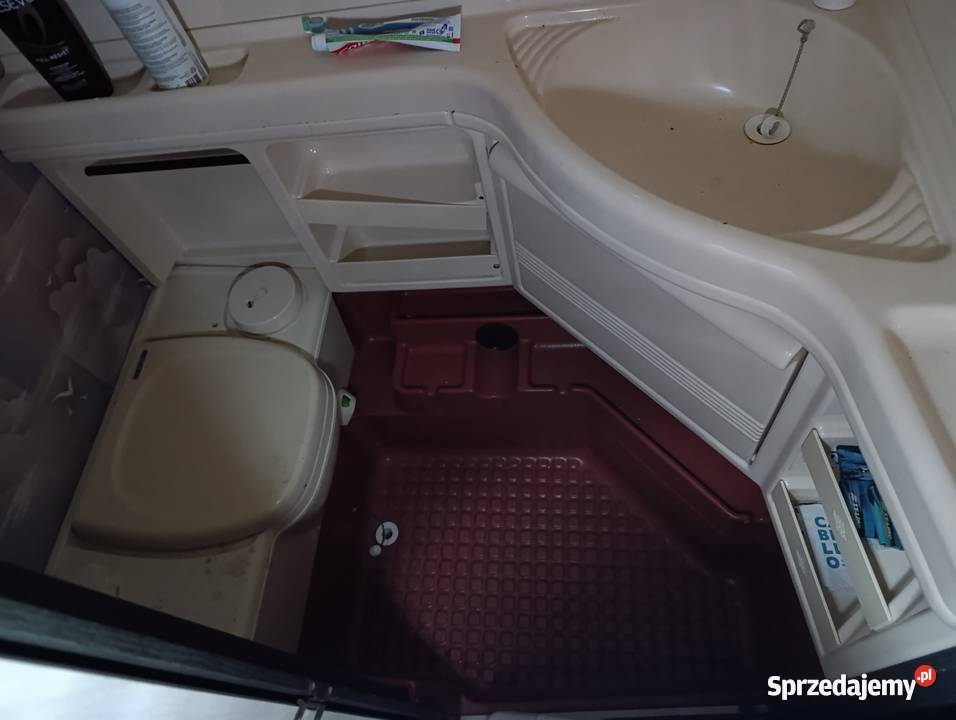 Kompletna łazienka do przyczepy kampera