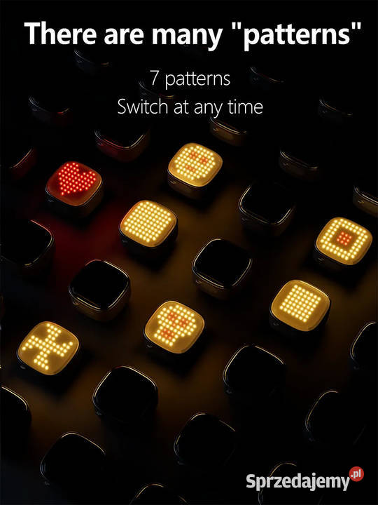 Światło rowerowe AIRTAG EMOJI z hamulcem stop sprzedam