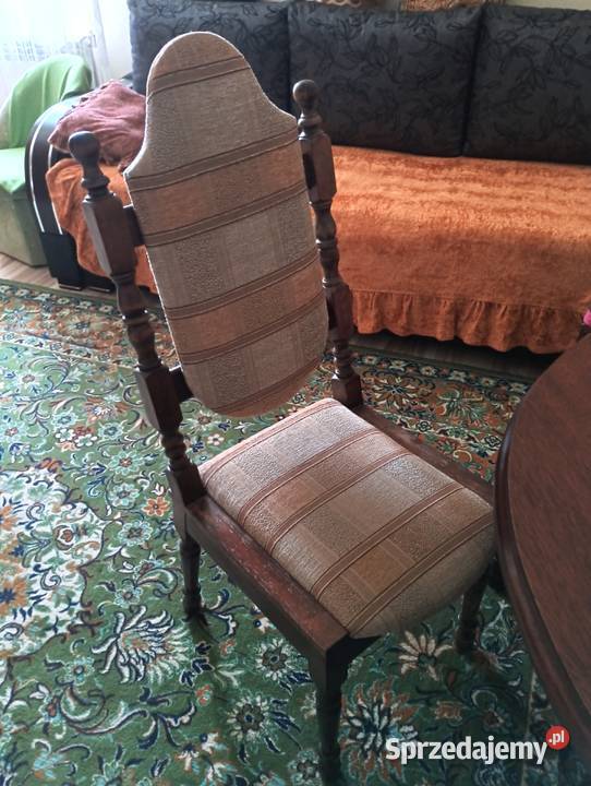 STÓŁ Z KRZESŁAMI Giżycko sprzedam