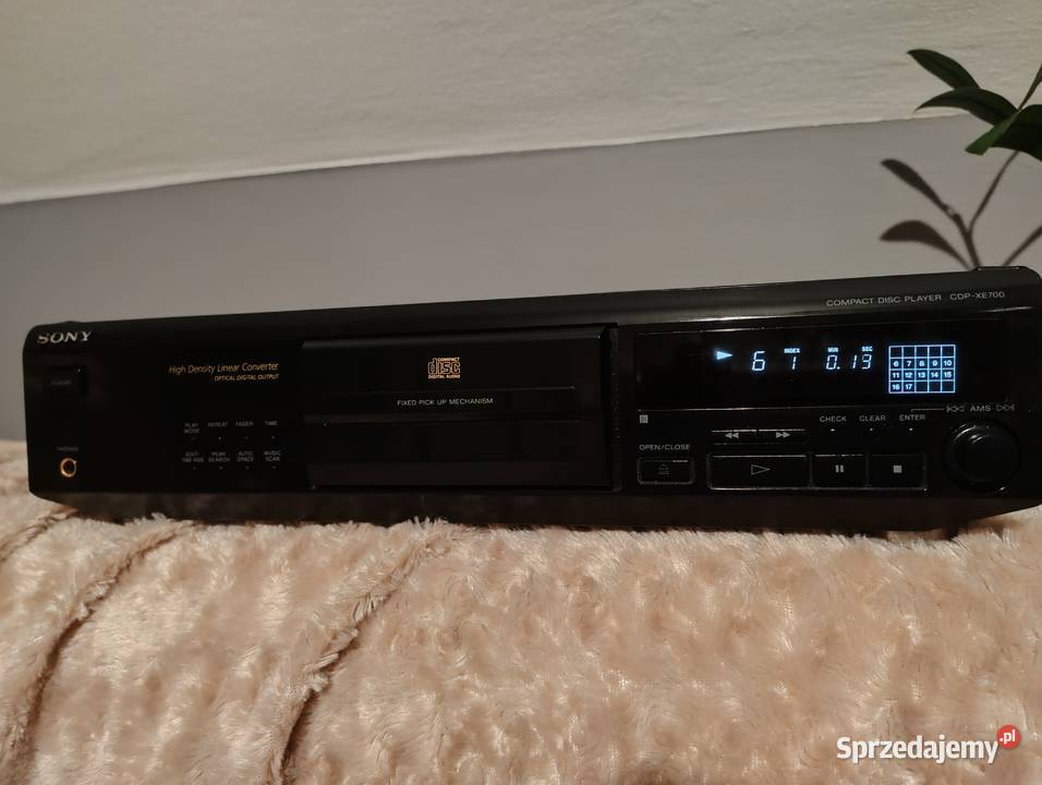 Sony cdp xe model 700 qs Trzebuska