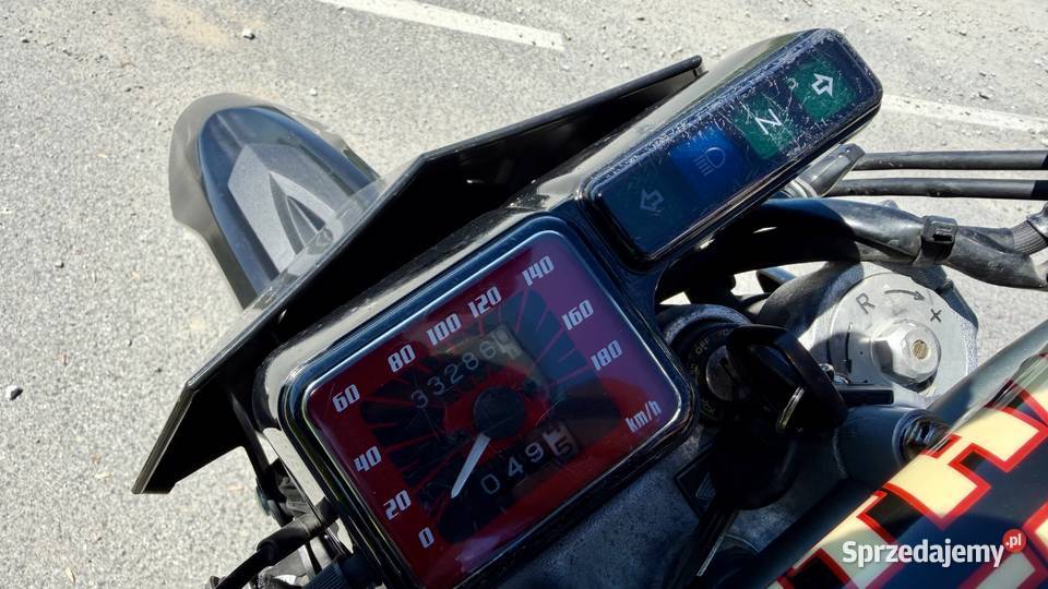 Honda FMX 650 FunmotoSupermoto KAT A2 Rok produkcji 2005 Lubiąż