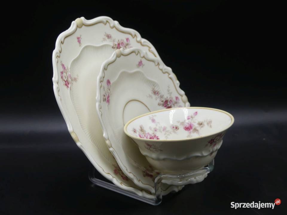 Komplet śniadaniowy Sorau Żary Czerwone Róże Poznań