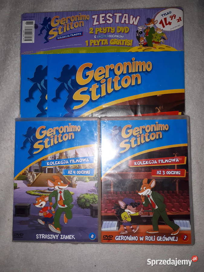 Geronimo Stilton część 7 i 8 lektor