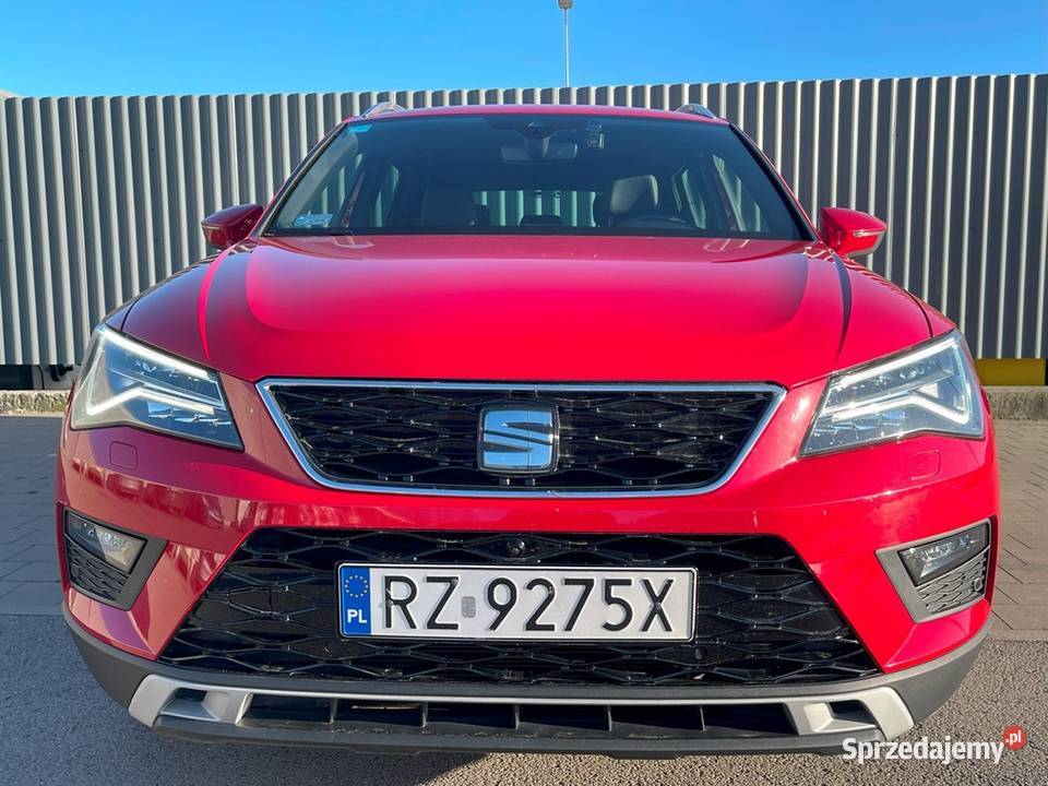 Seat Ateca Krajowy LPG Hak Pierwszy właściciel nawigacja Rzeszów sprzedam