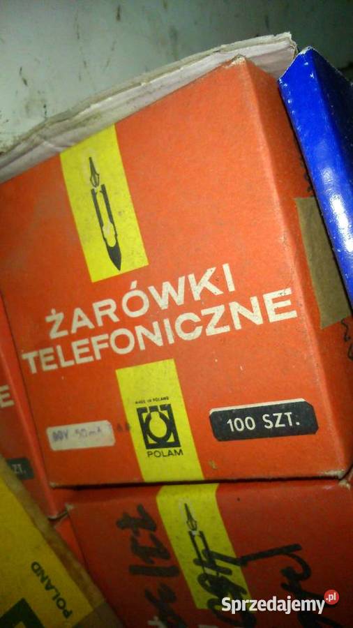 żarówki telefoniczne T55 T68 różne napięcia