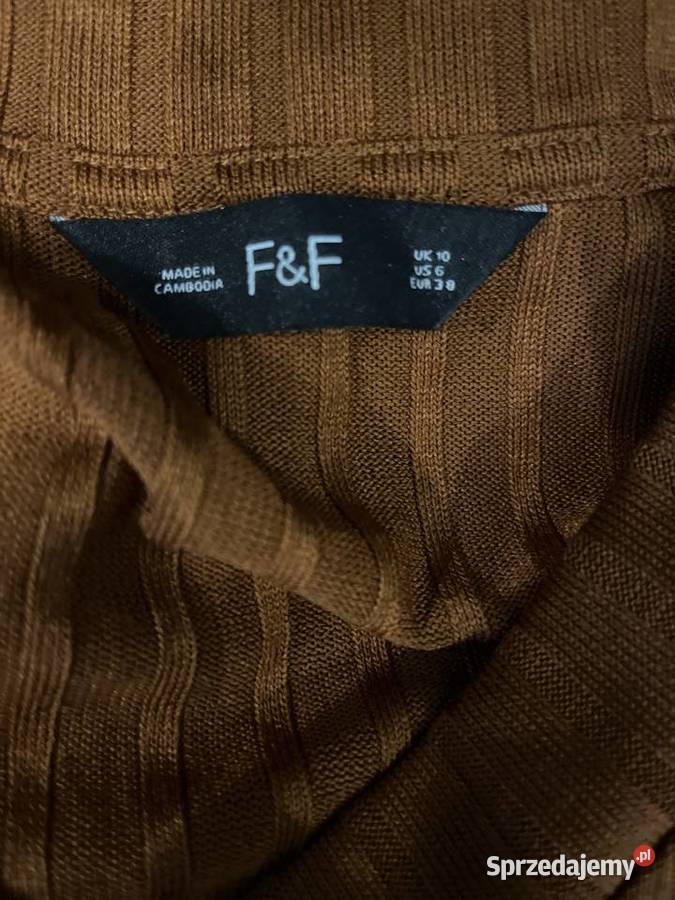 FF sukienka Karbowana prążkowana hit blog 38 Choszczno