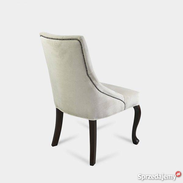 MODNE pikowane krzesło chesterfield glamou z śląskie
