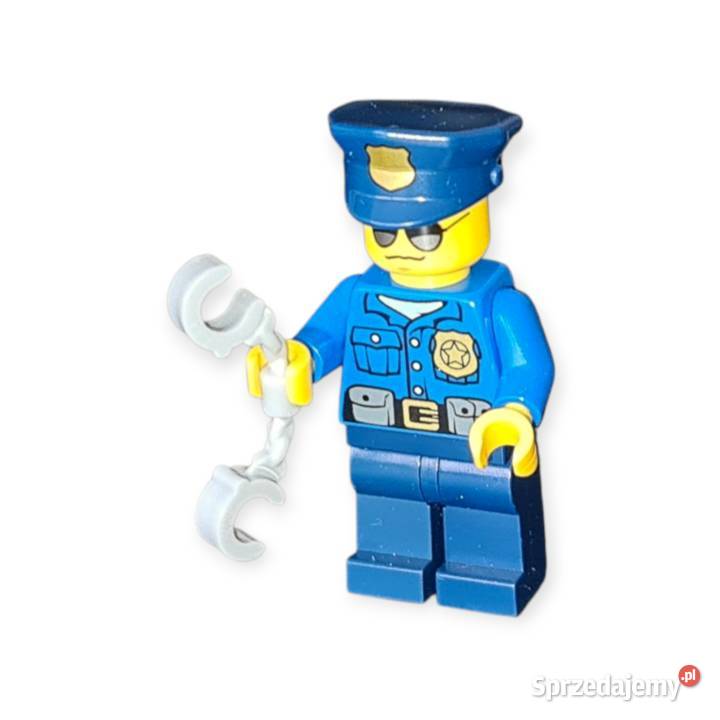 Lego Oryginalna Mini Figurka Policjant mazowieckie Warszawa