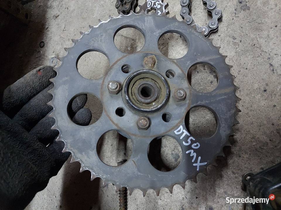 Yamaha DT 50 MX napęd zębatki łańcuch zębatka sprzedam