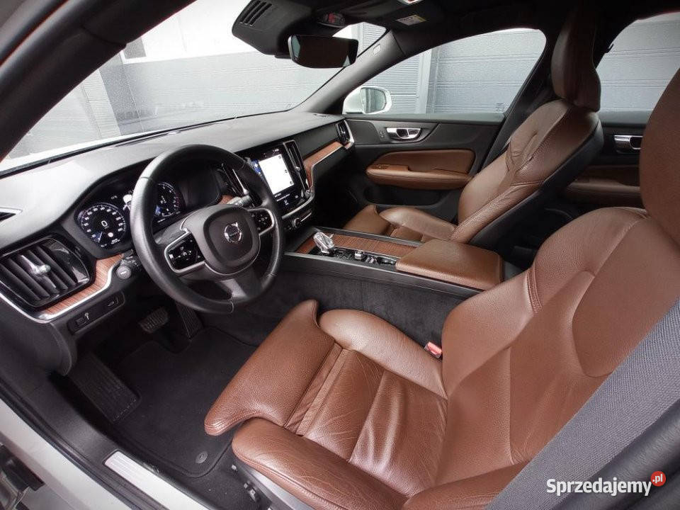 Volvo S60 2021r FV23 FullLED Skóra Drewno 49144km S60 Kraków sprzedam