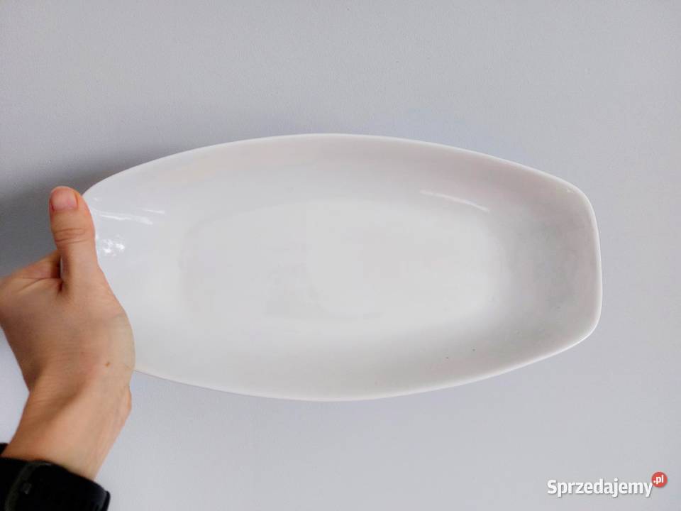 półmisek Chodzież porcelana super stan biały Poznań sprzedam