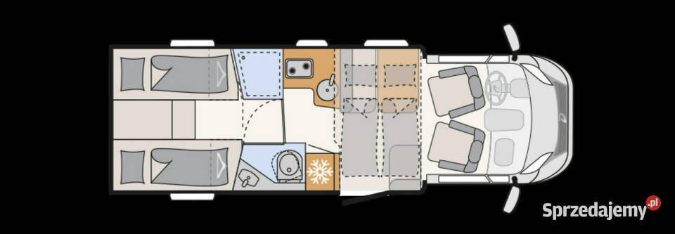 samochody kempingowe Dethleffs TREND T7057 EB Janki