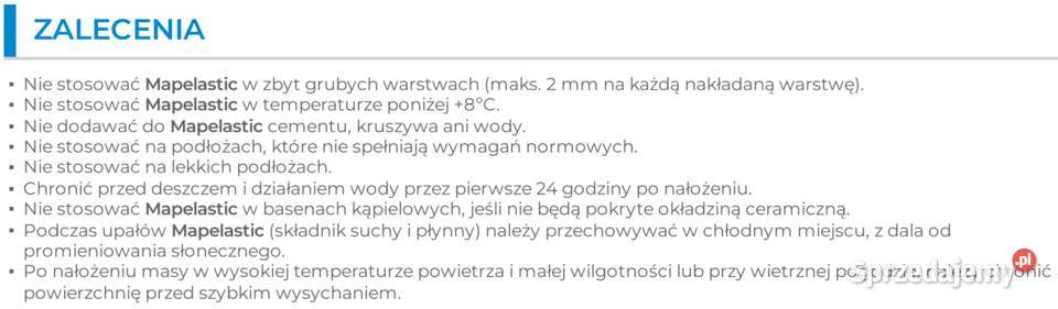 MAPEI Mapelastic 18 Dom i Ogród